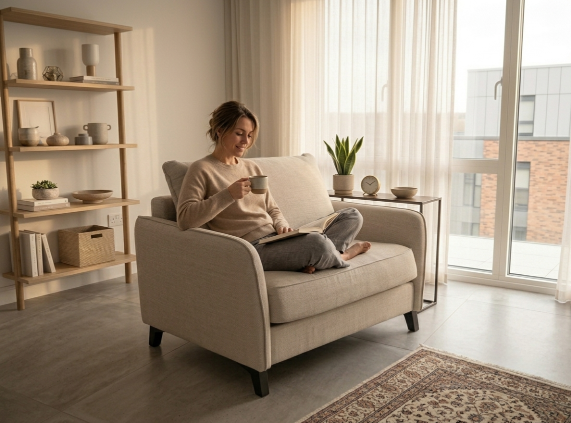 Greg – Weiches Schlafsofa mit Klappfunktion