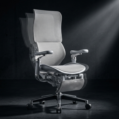 Ergo – Ergonomischer Premium-Bürostuhl mit Fußstütze